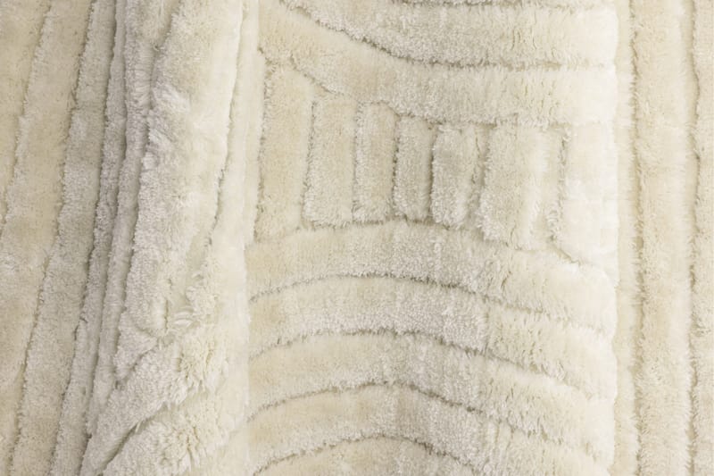 Niklas Polyester - 200*200- -Round-White - Textil & mattor - Mattor - Modern matta - Ryamatta & luggmatta