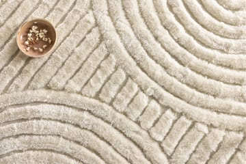 Niklas Polyester - 200*200- -Round-White - Textil & mattor - Mattor - Modern matta - Ryamatta & luggmatta