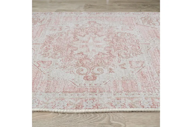 Nilam Bomullsmatta 160x230 cm Rektangulär - Creme - Textil & mattor - Mattor - Modern matta - Bomullsmatta