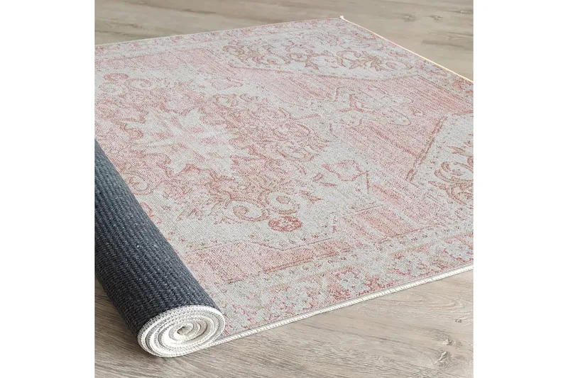 Nilam Bomullsmatta 160x230 cm Rektangulär - Creme - Textil & mattor - Mattor - Modern matta - Bomullsmatta