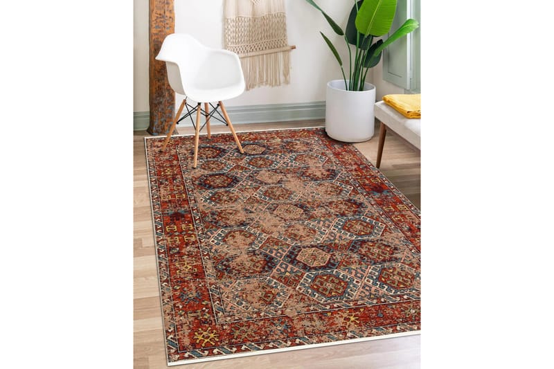 Nomad Wiltonmatta 120x180 cm Rektangulär - Flerfärgad - Textil & mattor - Mattor - Modern matta - Friezematta