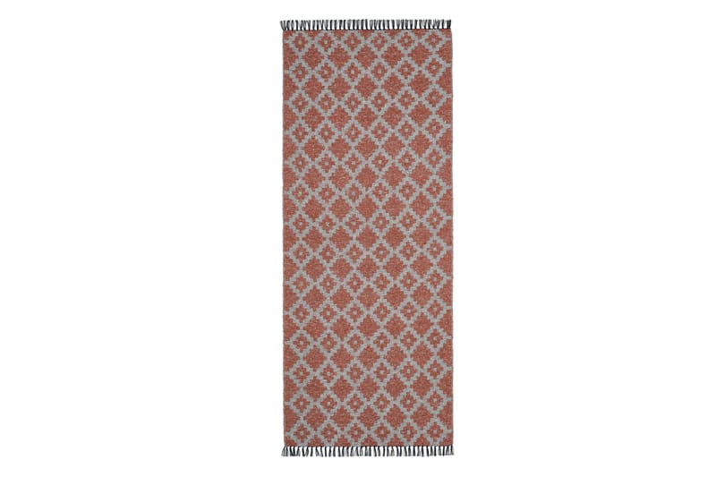 Noor Bomullsmatta 80x350 cm Rektangulär - Orange - Textil & mattor - Mattor - Modern matta - Bomullsmatta