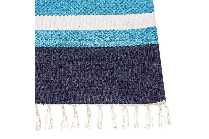 Noratus Bomullsmatta 200x300 cm - Blå - Textil & mattor - Mattor - Modern matta - Bomullsmatta