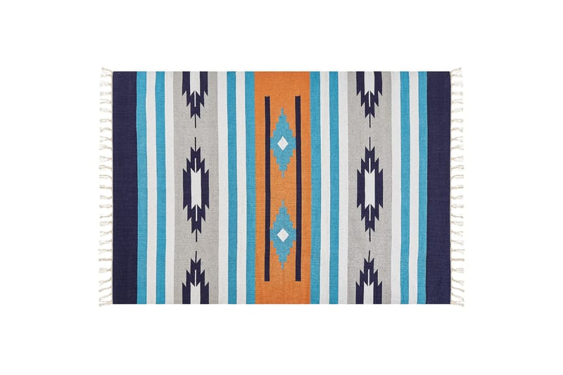 Noratus Bomullsmatta 200x300 cm, Blå