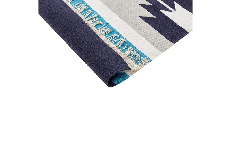 Noratus Bomullsmatta 80x150 cm - Blå - Textil & mattor - Mattor - Modern matta - Bomullsmatta