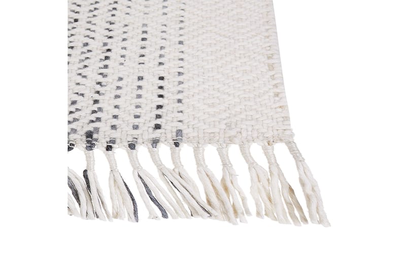 Omerli Ullmatta 140x200 cm - Svart/Vit - Textil & mattor - Mattor - Modern matta - Ullmatta