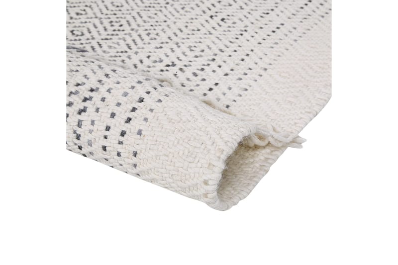 Omerli Ullmatta 160x230 cm - Svart/Vit - Textil & mattor - Mattor - Modern matta - Ullmatta