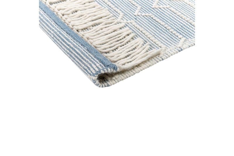 Orhaneli Ullmatta 160x230 cm - Blå - Textil & mattor - Mattor - Modern matta - Ullmatta