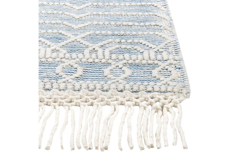 Orhaneli Ullmatta 160x230 cm - Blå - Textil & mattor - Mattor - Modern matta - Ullmatta