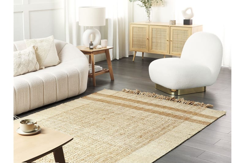 Ortaoba Jutematta 140x200 cm - Beige - Textil & mattor - Mattor - Modern matta - Sisalmattor