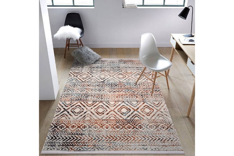 Ouartas Gångmatta 75x300 cm Rektangulär - Flerfärgad - Textil & mattor - Mattor - Modern matta - Gångmattor
