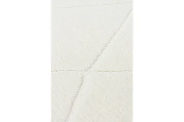 Pachuram Wiltonmatta 120x180 cm Rektangulär - Vit - Textil & mattor - Mattor - Modern matta - Friezematta
