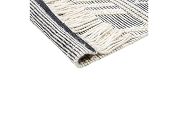 Pazar Ullmatta 160x230 cm - Svart/Vit - Textil & mattor - Mattor - Modern matta - Ullmatta