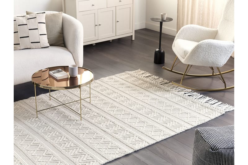 Pertek Ullmatta 160x230 cm - Beige - Textil & mattor - Mattor - Modern matta - Ullmatta