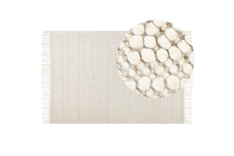 Pertek Ullmatta 160x230 cm - Beige - Textil & mattor - Mattor - Modern matta - Ullmatta