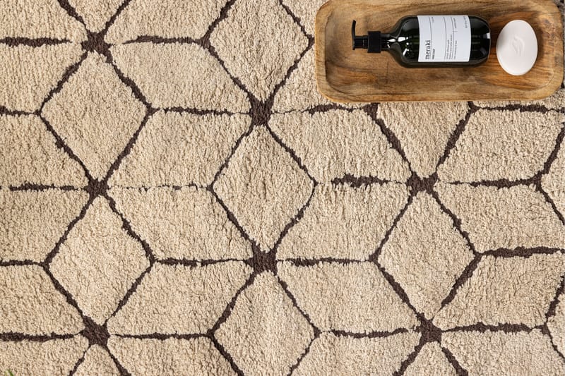 Petrus Wiltonmatta 60x90 cm - Brun - Textil & mattor - Mattor - Modern matta - Wiltonmattor