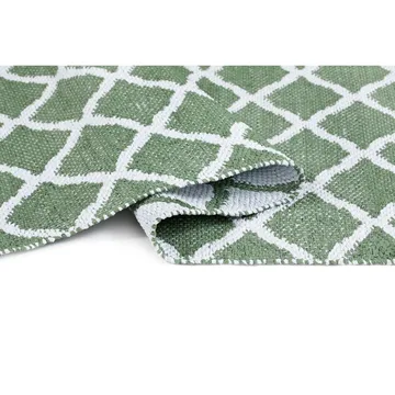 Plastmatta Hilma Wave - 70x150 cm, Grön - Textil & mattor - Mattor - Modern matta - Wiltonmattor