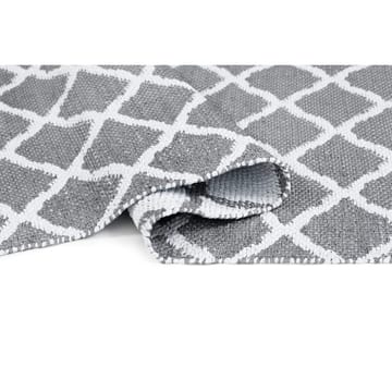 Plastmatta Hilma Wave - 70x200 cm, grå - Textil & mattor - Mattor - Modern matta - Wiltonmattor