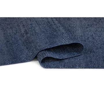 Plastmatta Hilma Plain - 70x150 cm, Blå - Textil & mattor - Mattor - Modern matta - Wiltonmattor