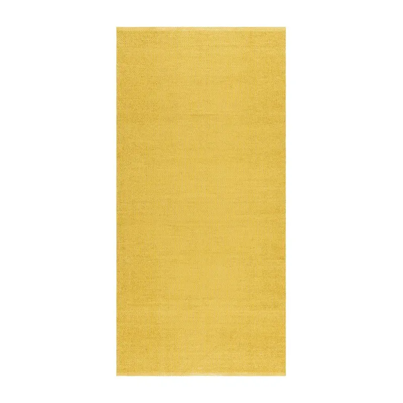 Plastmatta Hilma Plain, 70x200 cm, Gul