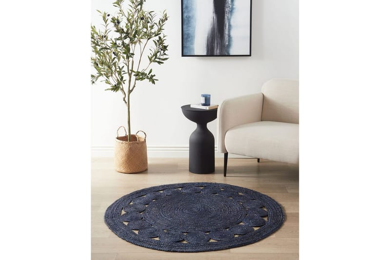 Plattvävd Koyunlu - Blå - Textil & mattor - Mattor - Modern matta - Sisalmattor