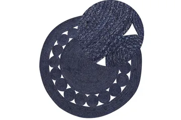 Plattvävd Koyunlu - Blå - Textil & mattor - Mattor - Modern matta - Sisalmattor