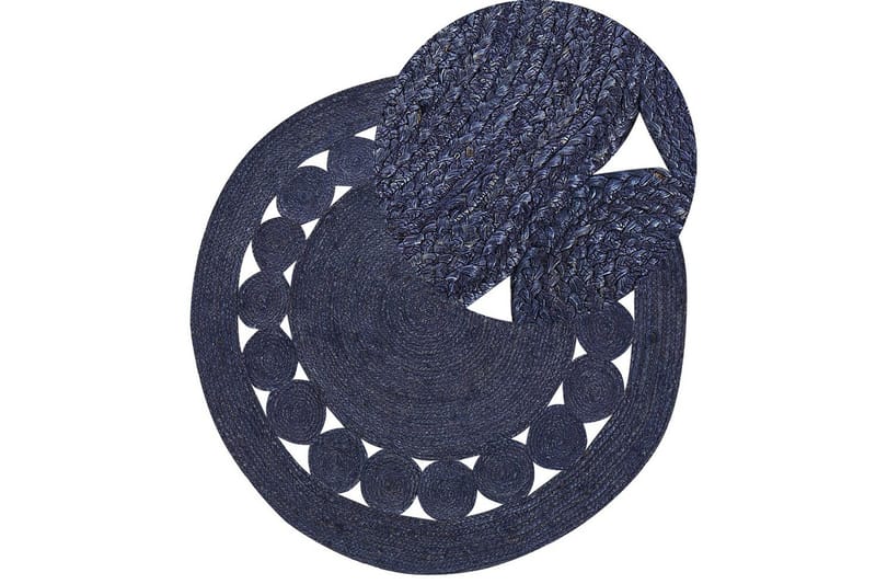 Plattvävd Koyunlu - Blå - Textil & mattor - Mattor - Modern matta - Sisalmattor