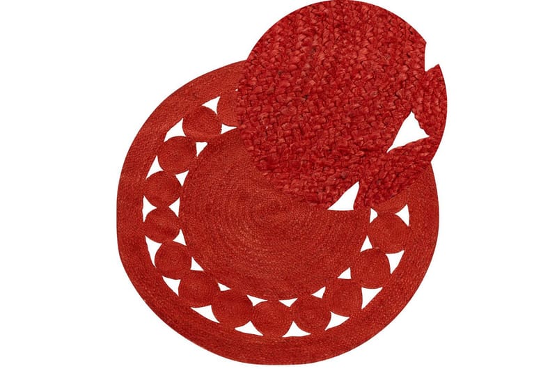 Plattvävd Koyunlu - Röd - Textil & mattor - Mattor - Modern matta - Sisalmattor