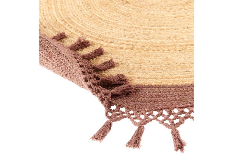 Plattvävd Marts - Beige, brun, 200x200 cm - Textil & mattor - Mattor - Modern matta - Sisalmattor