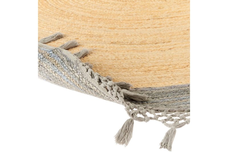 Plattvävd Marts - Beige, grå, 200x200 cm - Textil & mattor - Mattor - Modern matta - Sisalmattor