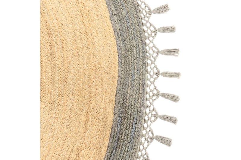 Plattvävd Marts - Beige, grå, 200x200 cm - Textil & mattor - Mattor - Modern matta - Sisalmattor