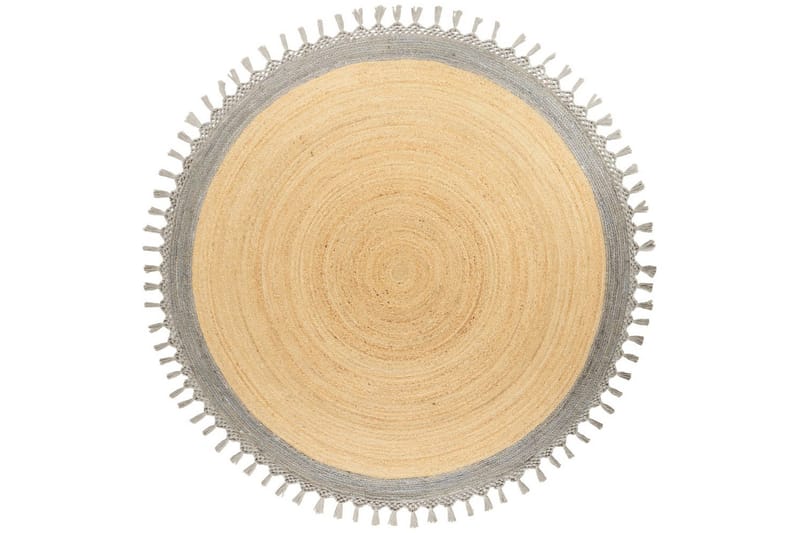 Plattvävd Marts - Beige, grå, 200x200 cm - Textil & mattor - Mattor - Modern matta - Sisalmattor