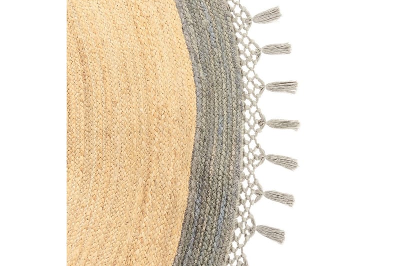 Plattvävd Marts - Beige, grå, 200x200 cm - Textil & mattor - Mattor - Modern matta - Sisalmattor