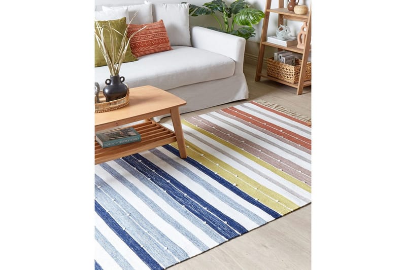 Plattvävd Tozakli - 140x200 cm - Textil & mattor - Mattor - Modern matta - Trasmatta