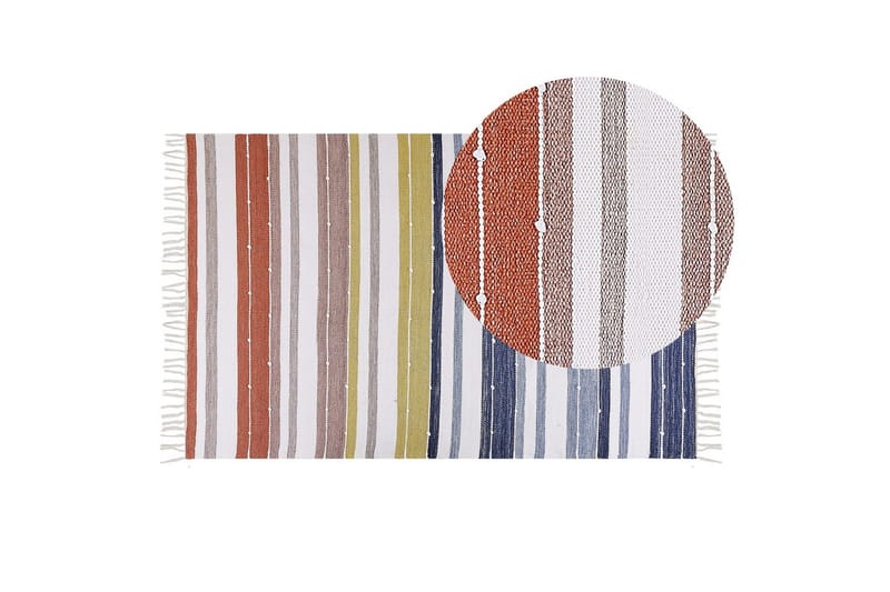 Plattvävd Tozakli - 140x200 cm - Textil & mattor - Mattor - Modern matta - Trasmatta