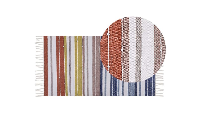 Plattvävd Tozakli - 80x150 cm - Textil & mattor - Mattor - Modern matta - Trasmatta