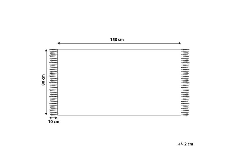 Plattvävd Tozakli - 80x150 cm - Textil & mattor - Mattor - Modern matta - Trasmatta