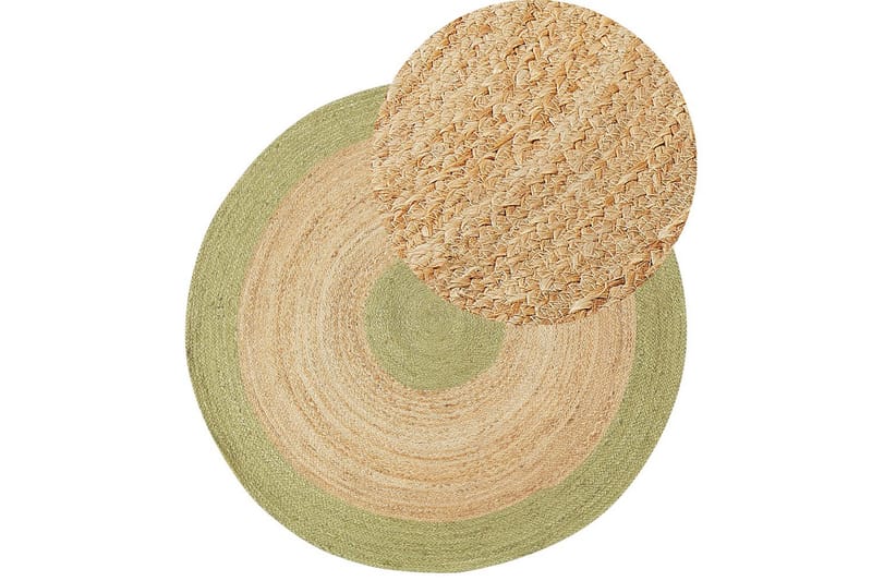 Plattvävd Yayalar - Beige, Grön - Textil & mattor - Mattor - Modern matta - Sisalmattor