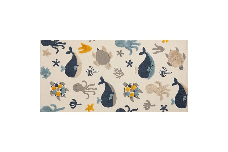 Porsea Bomullsmatta 80x150 cm - Beige - Bomullsmatta