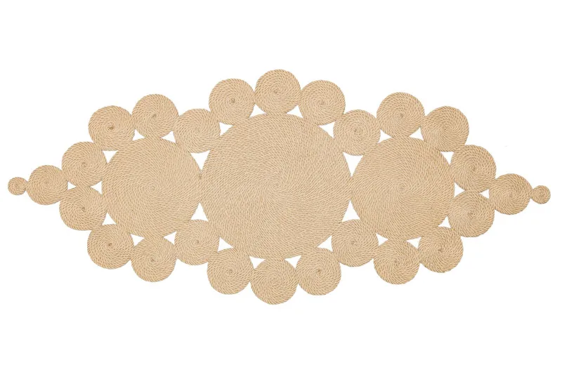 Ptn Gångmatta 90x200 cm Rektangulär - Beige - Textil & mattor - Mattor - Modern matta - Gångmattor