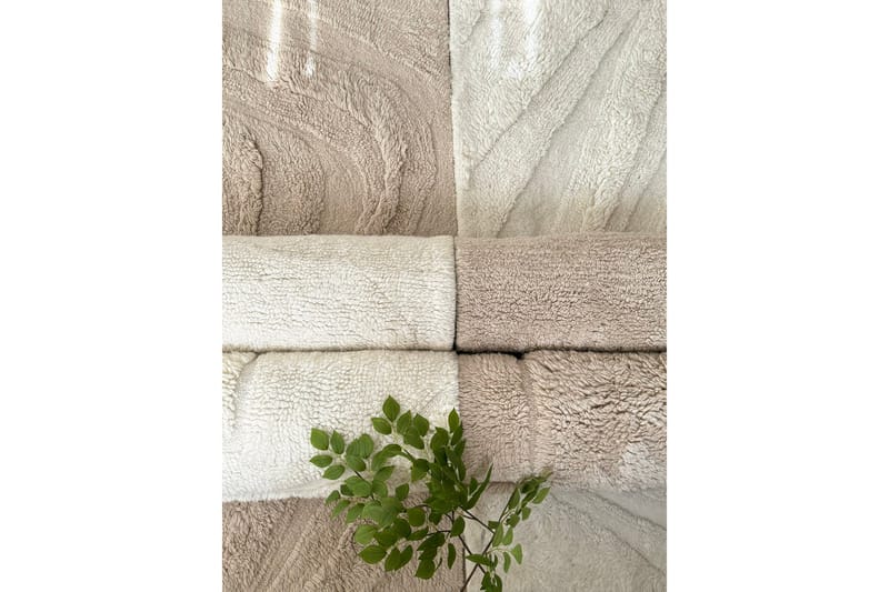 Pure Ullmatta 170x240 cm Rektangulär - Beige - Textil & mattor - Mattor - Modern matta - Ullmatta