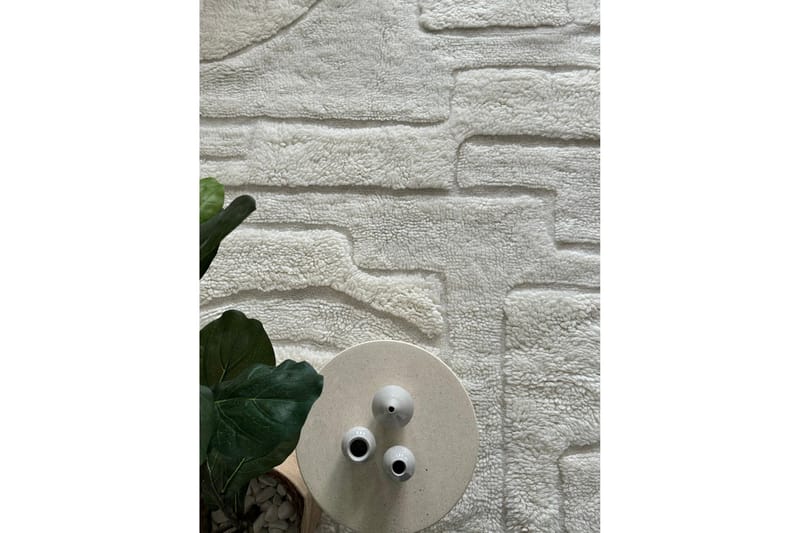 Pure Ullmatta 240x340 cm Rektangulär - Creme - Textil & mattor - Mattor - Modern matta - Ullmatta