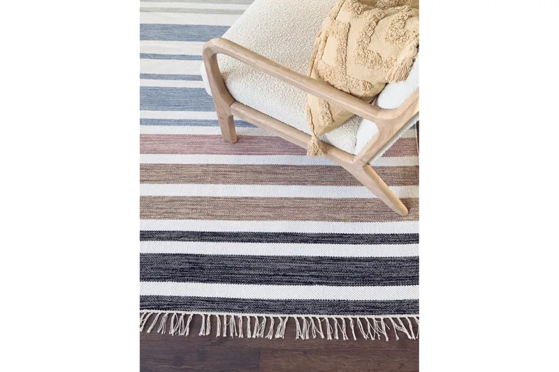 Rapeto Bomullsmatta 200x290 cm Rektangulär - Flerfärgad - Textil & mattor - Mattor - Modern matta - Bomullsmatta