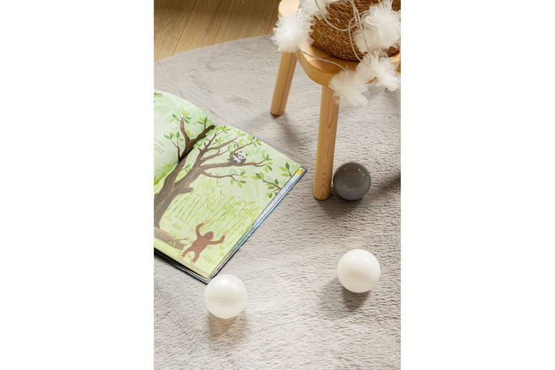 Relax Ryamatta Rund 120 cm - Beige - Textil & mattor - Mattor - Modern matta - Ryamatta & luggmatta