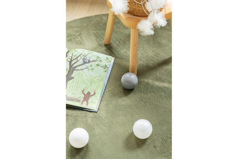 Relax Ryamatta Rund 120 cm - Beige - Textil & mattor - Mattor - Modern matta - Ryamatta & luggmatta