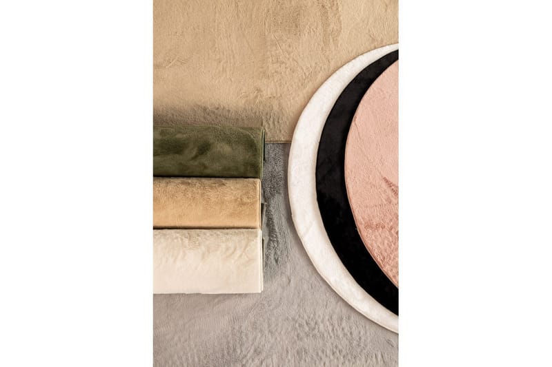 Relax Ryamatta Rund 120 cm - Beige - Textil & mattor - Mattor - Modern matta - Ryamatta & luggmatta