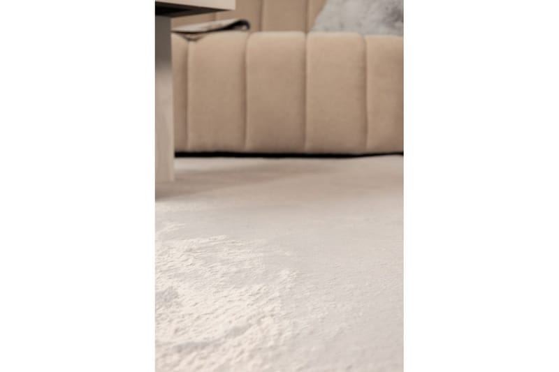 Relax Ryamatta Rund 120 cm - Beige - Textil & mattor - Mattor - Modern matta - Ryamatta & luggmatta