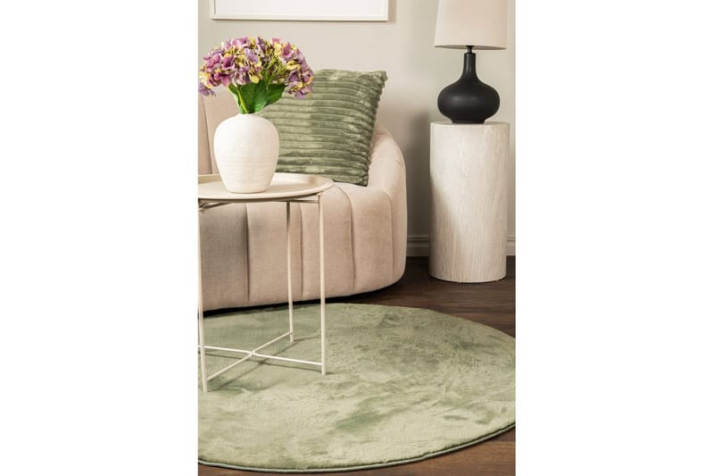 Relax Ryamatta Rund 120 cm - Beige - Textil & mattor - Mattor - Modern matta - Ryamatta & luggmatta