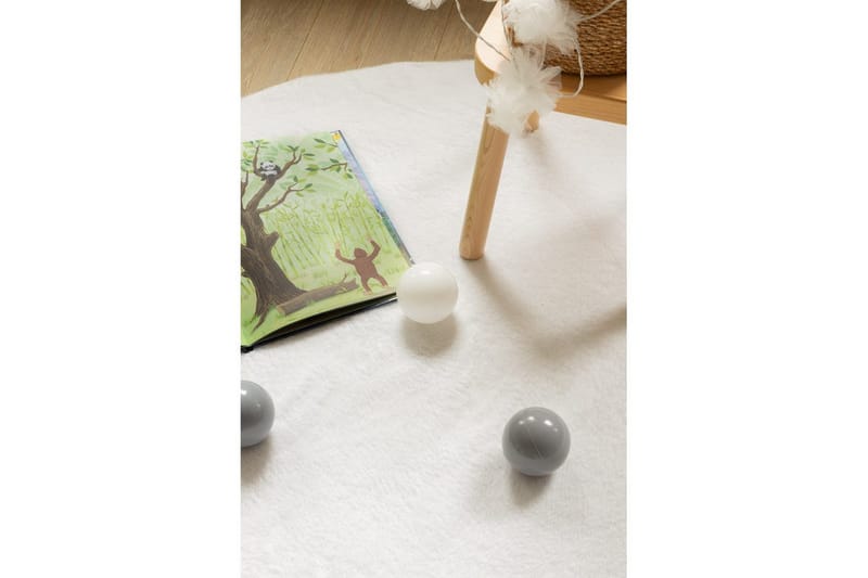 Relax Ryamatta Rund 120 cm - Beige - Textil & mattor - Mattor - Modern matta - Ryamatta & luggmatta