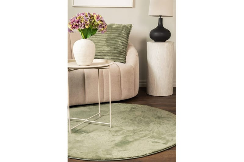 Relax Ryamatta Rund 120 cm - Beige - Textil & mattor - Mattor - Modern matta - Ryamatta & luggmatta